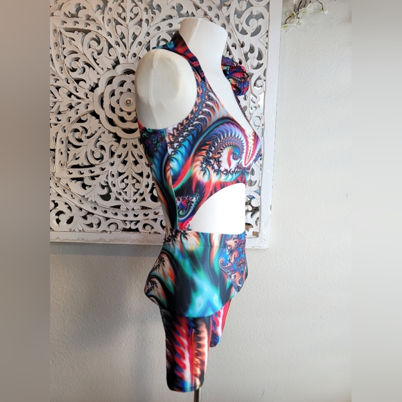 BADINKA BEYOND DIVERGENCY CATSUIT HOODIE ROMPER BACK & FRONT OPENING COSPLAY XS - Picture 3 of 15